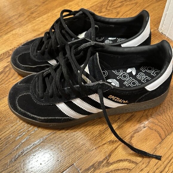 adidas Other - Adidas Spezial Men’s Shoes Size 6.5 – Fits Women's like 8.5 - Black & White